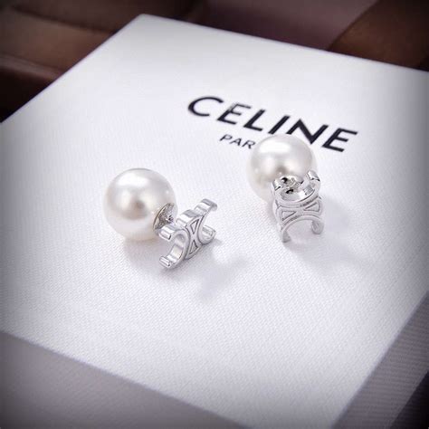 celine pearl earrings replica|EARRINGS WOMEN .